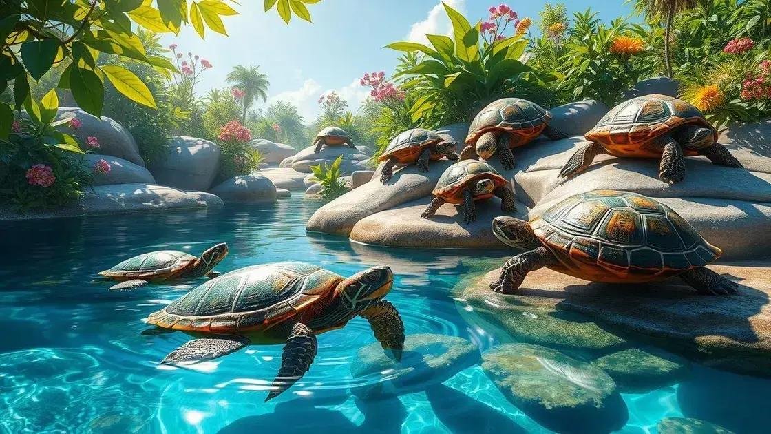 Conheça os 6 principais tipos de tartarugas para ter em casa