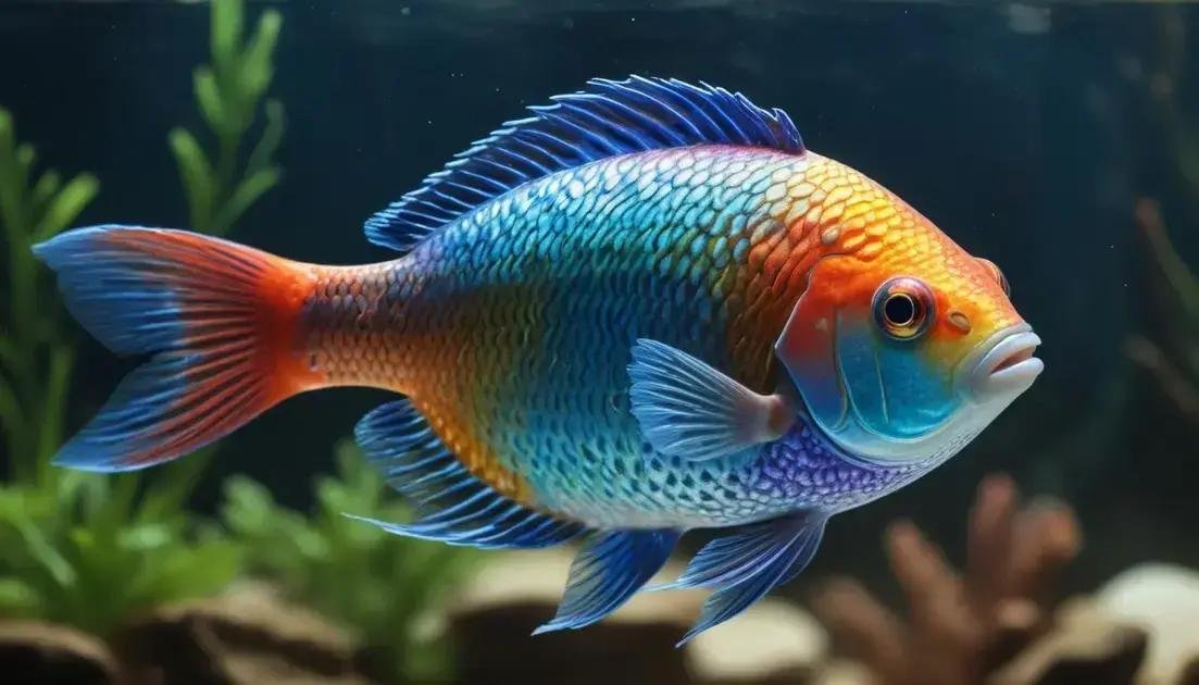 Peixe Arco-Íris: Um Show de Cores em Seu Aquário