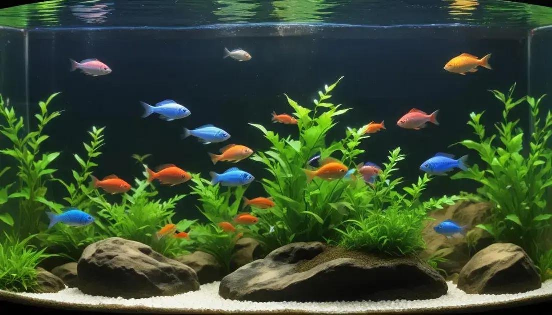 Dicas para reprodução do peixe-arco-íris