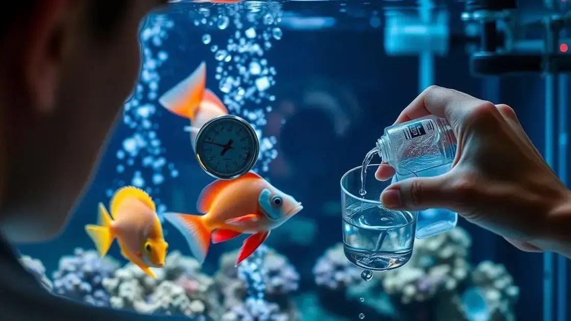 Cuidados diários para manter a saúde do aquário