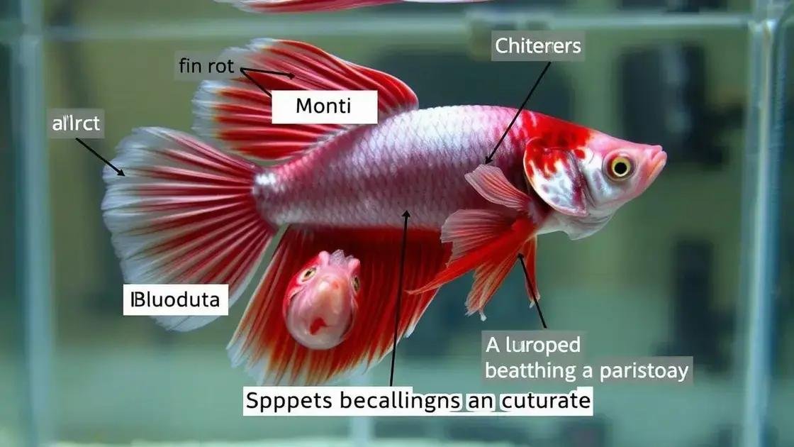 Sintomas a observar nos peixes betta