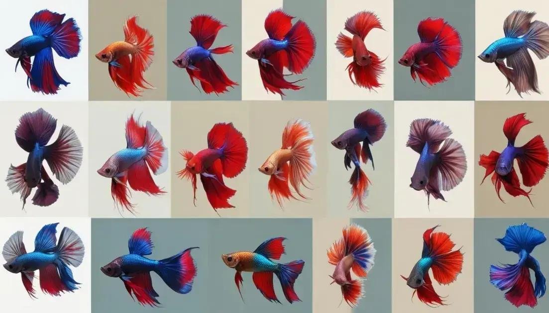 Principais tipos de bettas e suas características