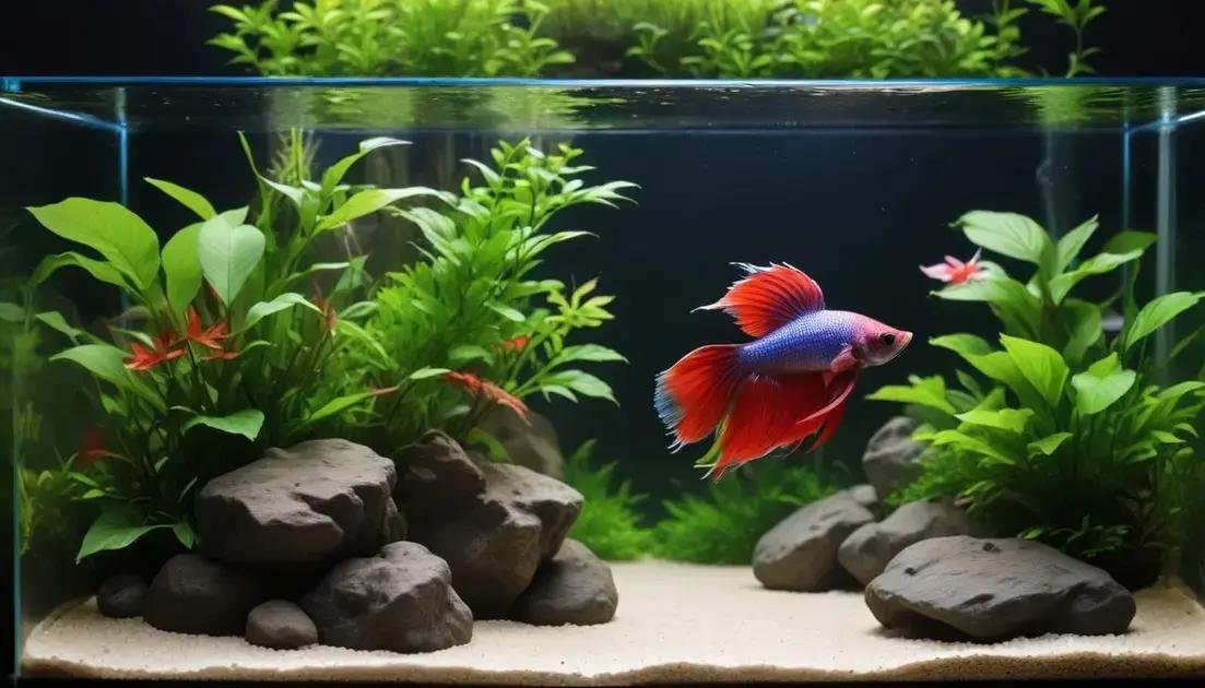Como cuidar de bettas em aquários