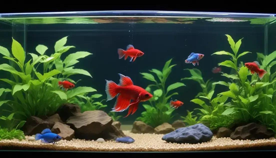 Dicas para criar bettas saudáveis