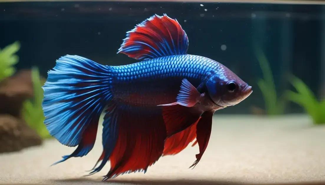 Cuidados com a saúde do peixe beta