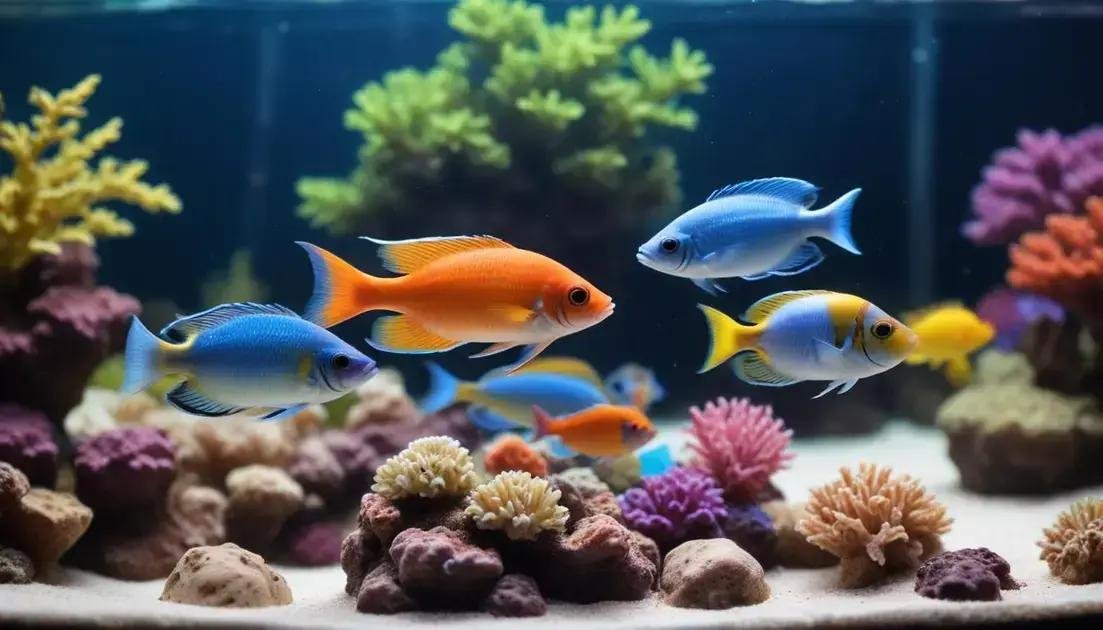 8 Peixes de Água Salgada Pequenos para Aquários Domésticos