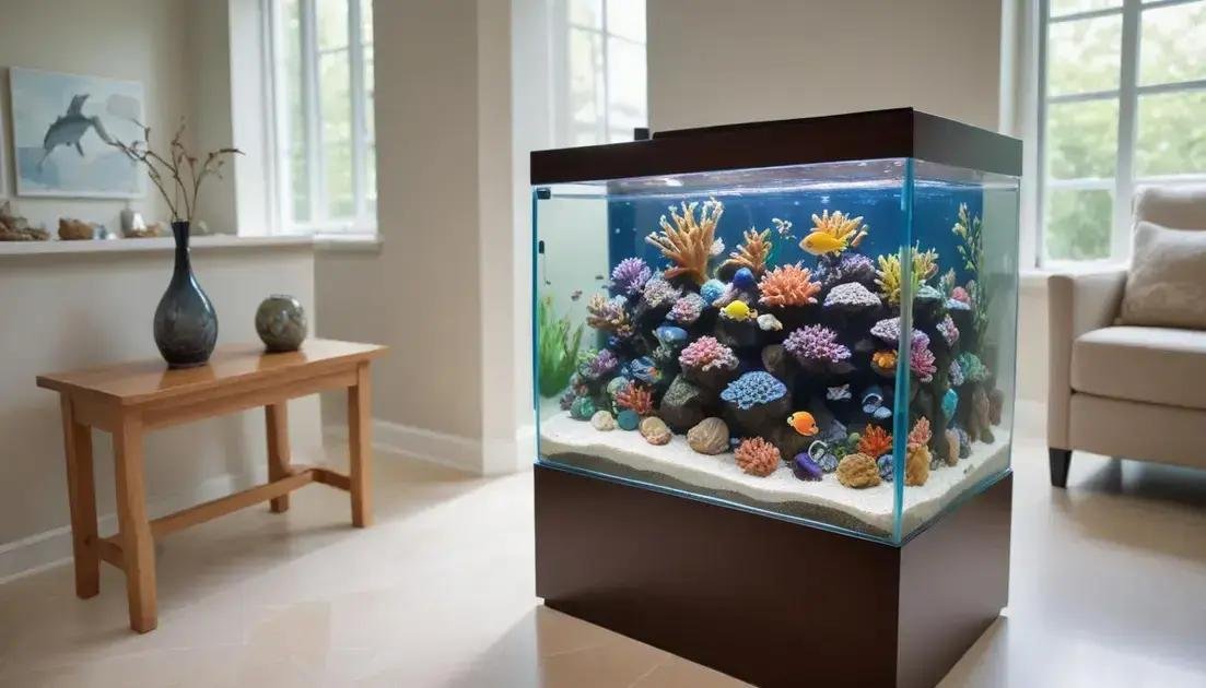 Vantagens de ter peixes pequenos no aquário