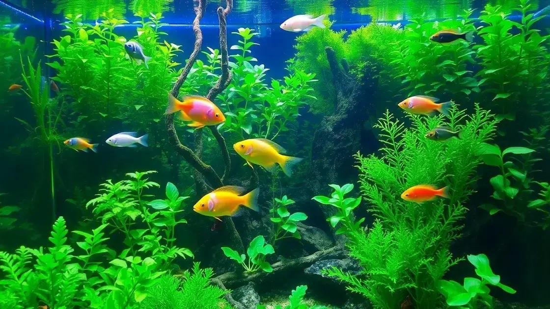 Plantas Naturais Para Aquário de Água Doce: Benefícios e Cuidados