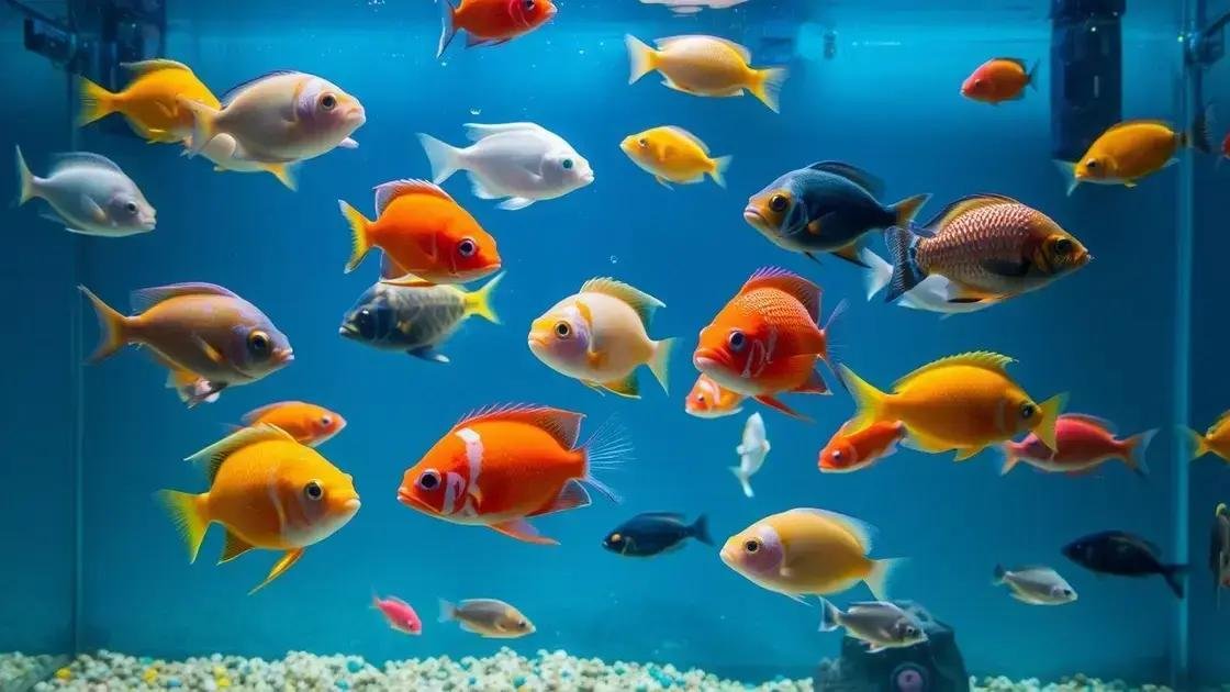 Alimentação Balanceada: A Chave para Peixes Saudáveis e Coloridos