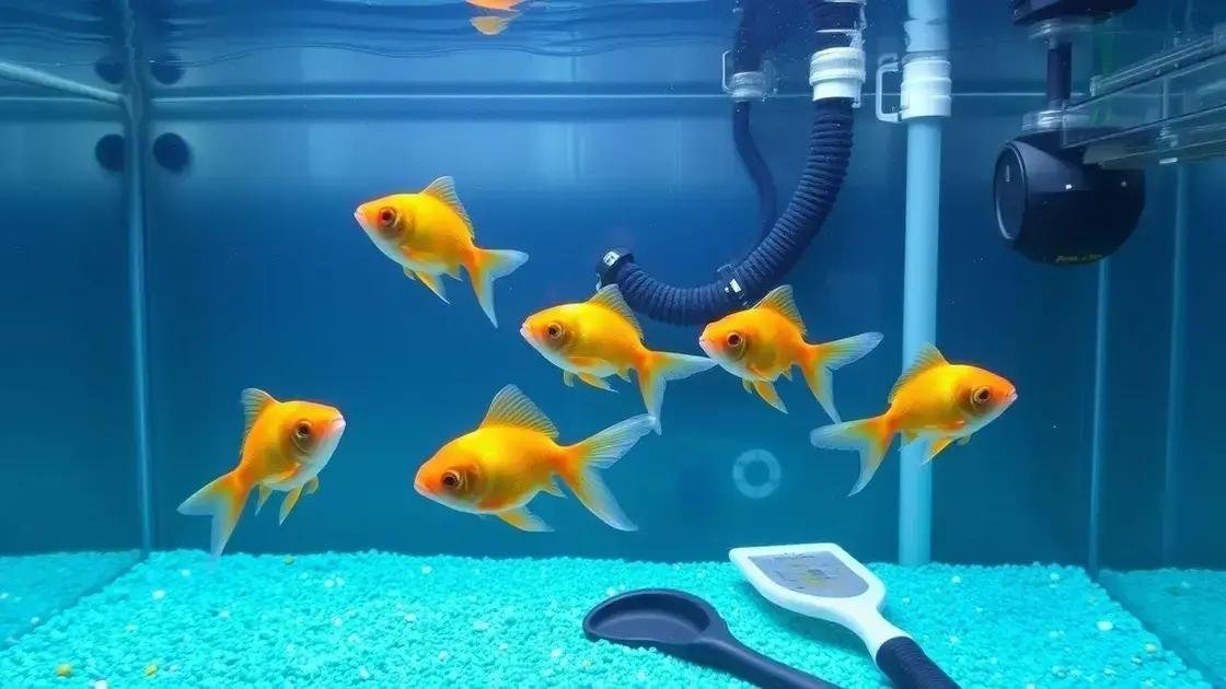 Cuidados essenciais com o tanque e a água