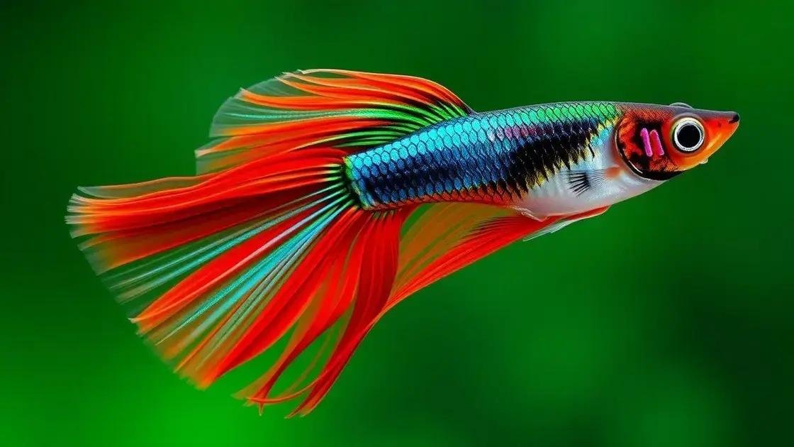 Características físicas do guppy moscow