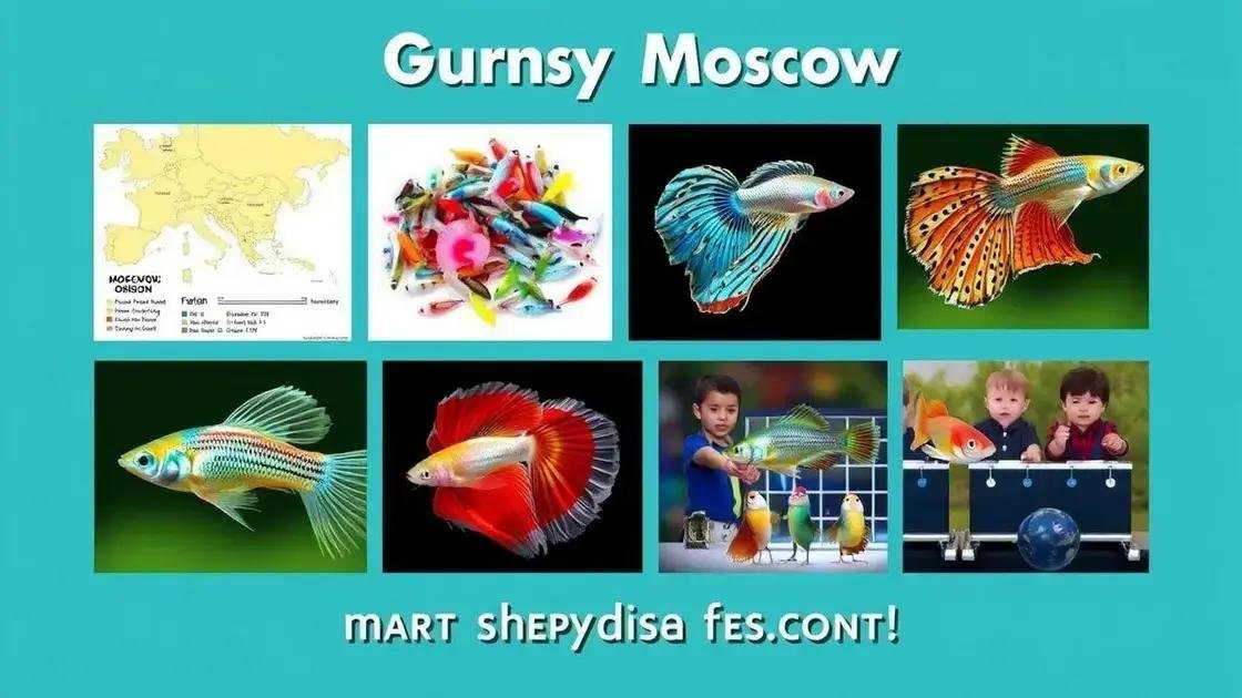 Curiosidades sobre o guppy moscow