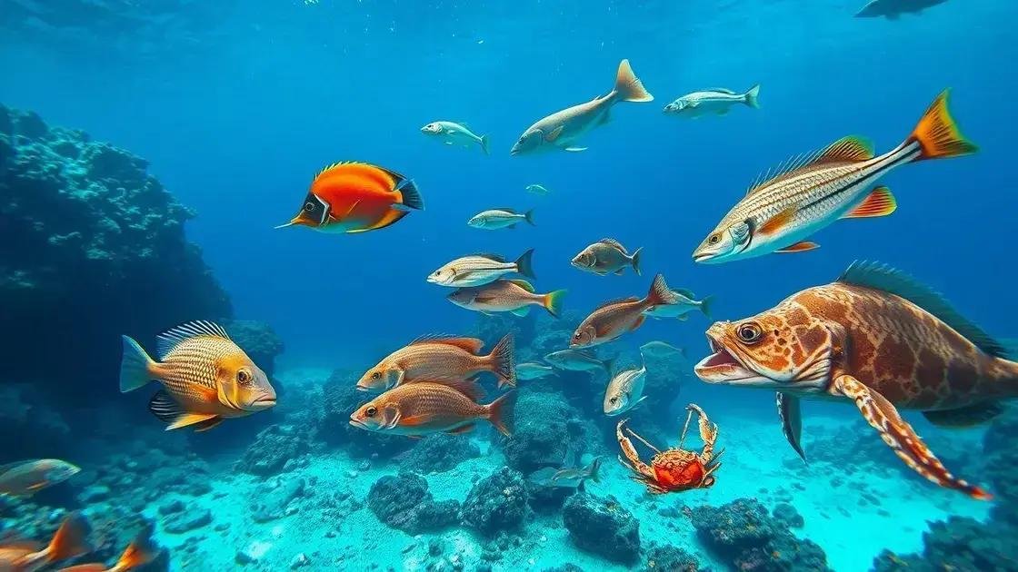 alimentação e hábitos dos peixes de água salgada