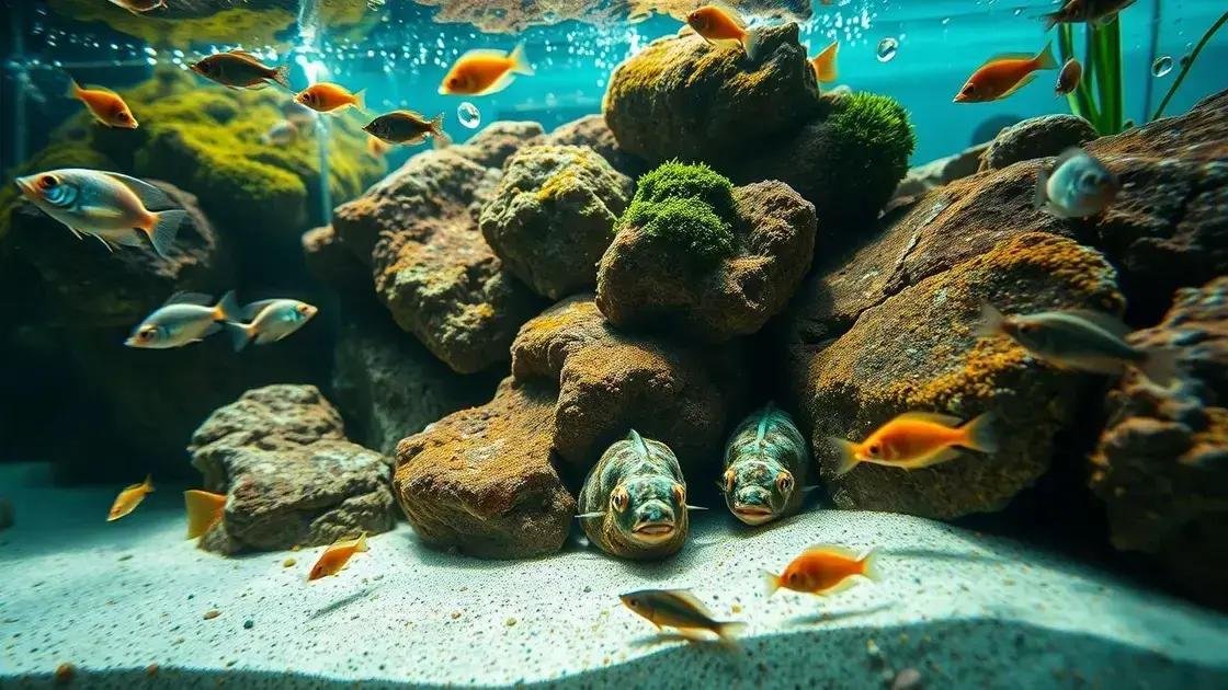 peixes e micro-organismos que ajudam no equilíbrio biológico