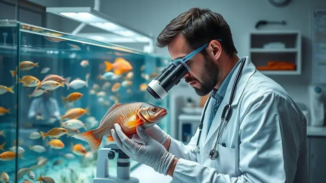 quando buscar ajuda profissional para doenças em peixes